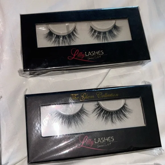 6 x Lilly Lashes Glam Collection - Black